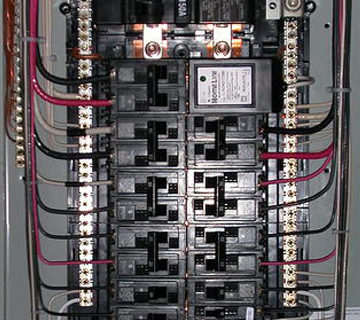 Electrical panel work